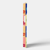 4カラーアートポップ・アートのサッカーヘルメット Case-Mate iPhoneケース (裏面 / 右)