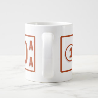 4キロのタクシーAddis ababaジャンボマグ ジャンボコーヒーマグカップ