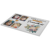 4グランドキッズ写真フローラオレンジ カッティングボード (角)