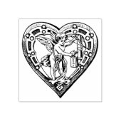 4サイズのラバースタンプとイメージCupidメールボックス ラバースタンプ (インプリント)