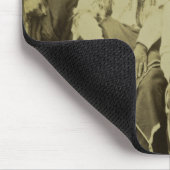 4シャイエンヌの偵察者のヴィンテージStereoview マウスパッド (コーナー)