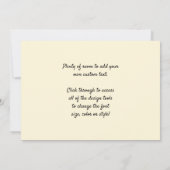 4シーズンズバイアルフォンスミュシャ、ヴィンテージアールヌーボー 招待状 (裏面)