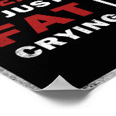 4ジムやる気を起こさせるフィットネスポスターコラージュ ポスター (角)