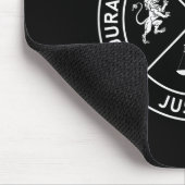 4ストイック美徳知恵の節制ジャスティス勇気 マウスパッド (コーナー)