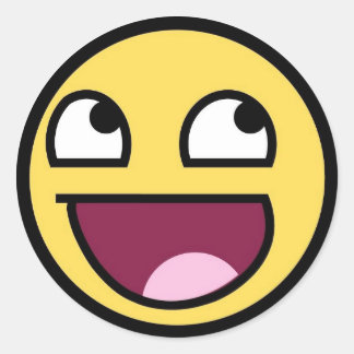 4チャンステッカー ラウンドシール