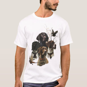 4ドイツ語の短いポインタの色 Tシャツ