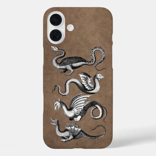 4ドラゴンレザーフェイクズ Case-Mate iPhoneケース (裏面)