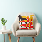 4ネーションズアートピロートリバル先住民アートピロー クッション (椅子)