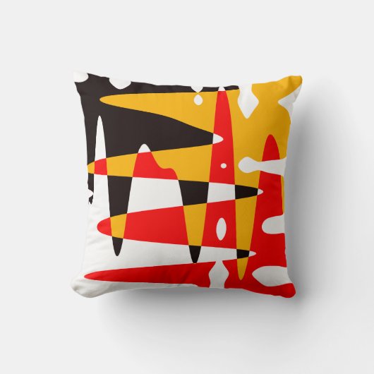 4ネーションズアートピロートリバル先住民アートピロー クッション (正面)