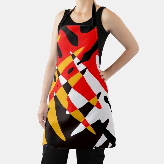 4ネーションズエプロンパーソナライズされたトバルアートエプロン エプロン (インサイチュ)