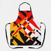 4ネーションズエプロンパーソナライズされたトバルアートエプロン エプロン (正面)