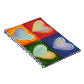 4ハートラブアートノートブックジャーナル ノートブック (右側)