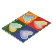 4ハートラブアートノートブックジャーナル ノートブック (左側)