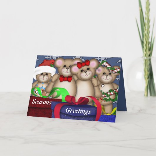 4バディーズクリスマス シーズンカード (正面)