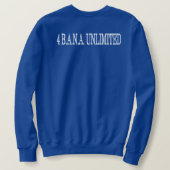 4バナウZW2 スウェットシャツ (デザイン裏面)