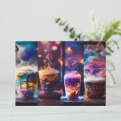 4パックサイケデリックコーヒーブックマーク（再販売のため？） 招待状 (スタンド正面)