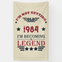 4パーソナライズされたヴィンテージ40歳の誕生日パーティー