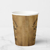 4パーソナライズされたヴィンテージ40歳の誕生日パーティー 紙コップ (右)