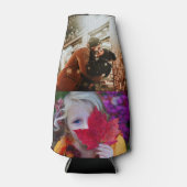 4パーソナライズされた写真テンプレート両面 ボトルクーラー (正面)