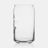 4パーソナライズされた月誕生デイジー ガラス缶 (左)