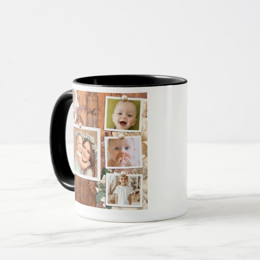 4パーソナライズされた枚のマグカップ マグカップ (正面左)