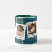 4パーソナライズされた枚、グランパ・プレイドに昇格 マグカップ (中央)