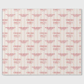 4パーソナライズされた歳40歳応援 ラッピングペーパー (フラット)