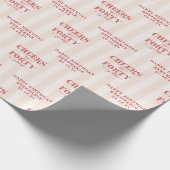 4パーソナライズされた歳40歳応援 ラッピングペーパー (角)