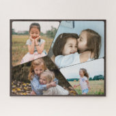 4パーソナライズされた – 写真コラージュパズル | 40.64cm x 50.8cm ジグソーパズル (横)