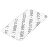 4パーソナライズされた" x 6"フォトマグネット、独自の作成 マグネット (左側)