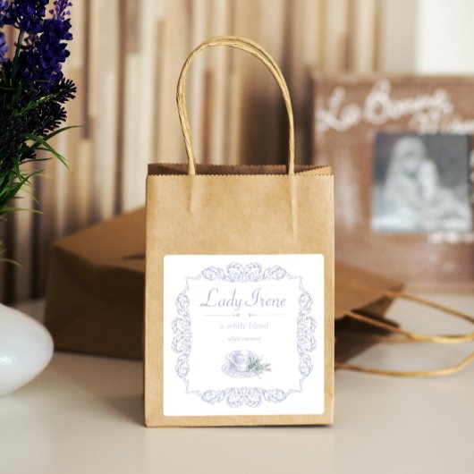 4ピースのヴィンテージカスタム白茶 シール