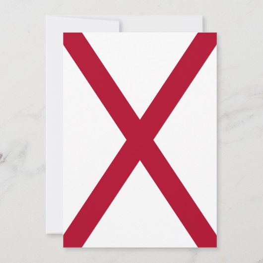 4ファイター赤と白ジェットシルエットパーソナル サンキューカード (裏面)