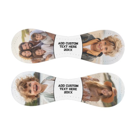 4フォトカスタムコラージュを作成し、文字を上に配置 野球ボール (パネル)