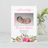 4フォトコラージボホフローラガール 案内状 (スタンド正面)