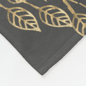 4フォトコラージュのグリッドスクリプトフリースブランケット フリースブランケット (角)