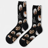 4フォトコラージュのソールメイトおもしろい遊（オンソウル） ソックス (左)