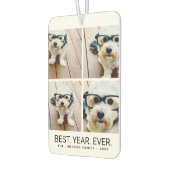 4フォトコラージュのミニマル最高のリスト – 年間 カーエアーフレッシュナー (左)