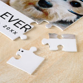 4フォトコラージュのミニマル最高のリスト- Ever Black ジグソーパズル (側面)