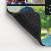 4フォトコラージュカスタマイズとモノグラム マウスパッド (コーナー)