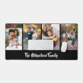 4フォトコラージュカスタムギフト デスクマット (キーボード&マウス)