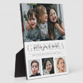 4フォトコラージュカスタム文字おばあちゃん/Nana/その他 フォトプラーク (側面)