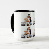 4フォトコラージュカスタム マグカップ (正面左)