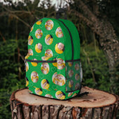 4フォトコラージュテンプレート独自のおもしろいを作成 プリントバックパック