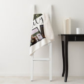 4フォトコラージュパーソナライズされたファミリー シェルパブランケット (インサイチュ)