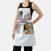 4フォトコラージュ家族の思い出の母の日 エプロン (インサイチュ)