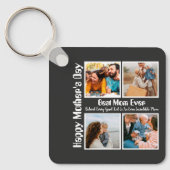 4フォトコラージュ最高のマー キーホルダー (正面)