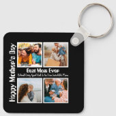 4フォトコラージュ最高のマー キーホルダー (裏面)