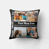 4フォトコラージュ最高のマー クッション (裏面)