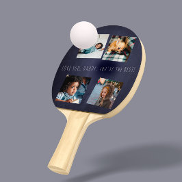 4フォトコラージュ父の日ラブユーパパ海軍 卓球ラケット