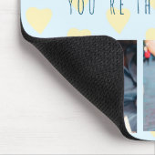 4フォトコラージュ父の日愛あなたパパ マウスパッド (コーナー)